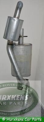 Midden en achterdemper Land Rover 300 TDI   ( ZONDER KAT), Land Rover, -, -, Nieuw