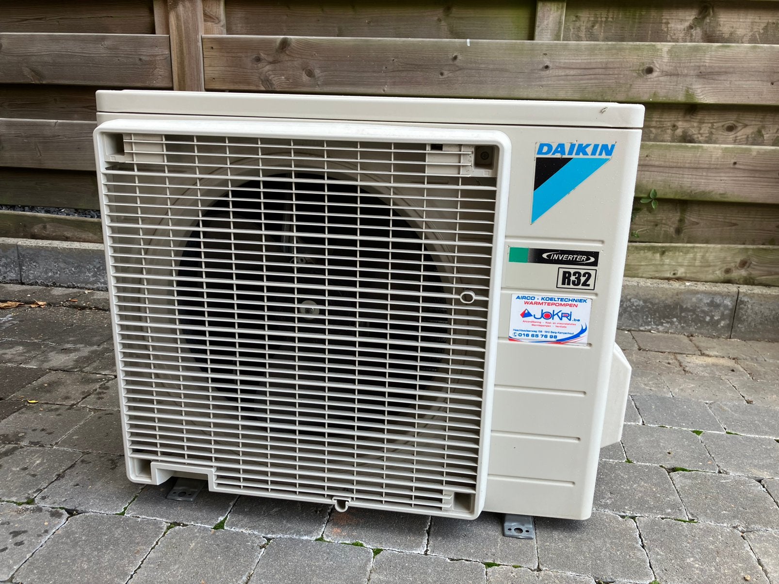 Daikin basic buiten unit, Ophalen