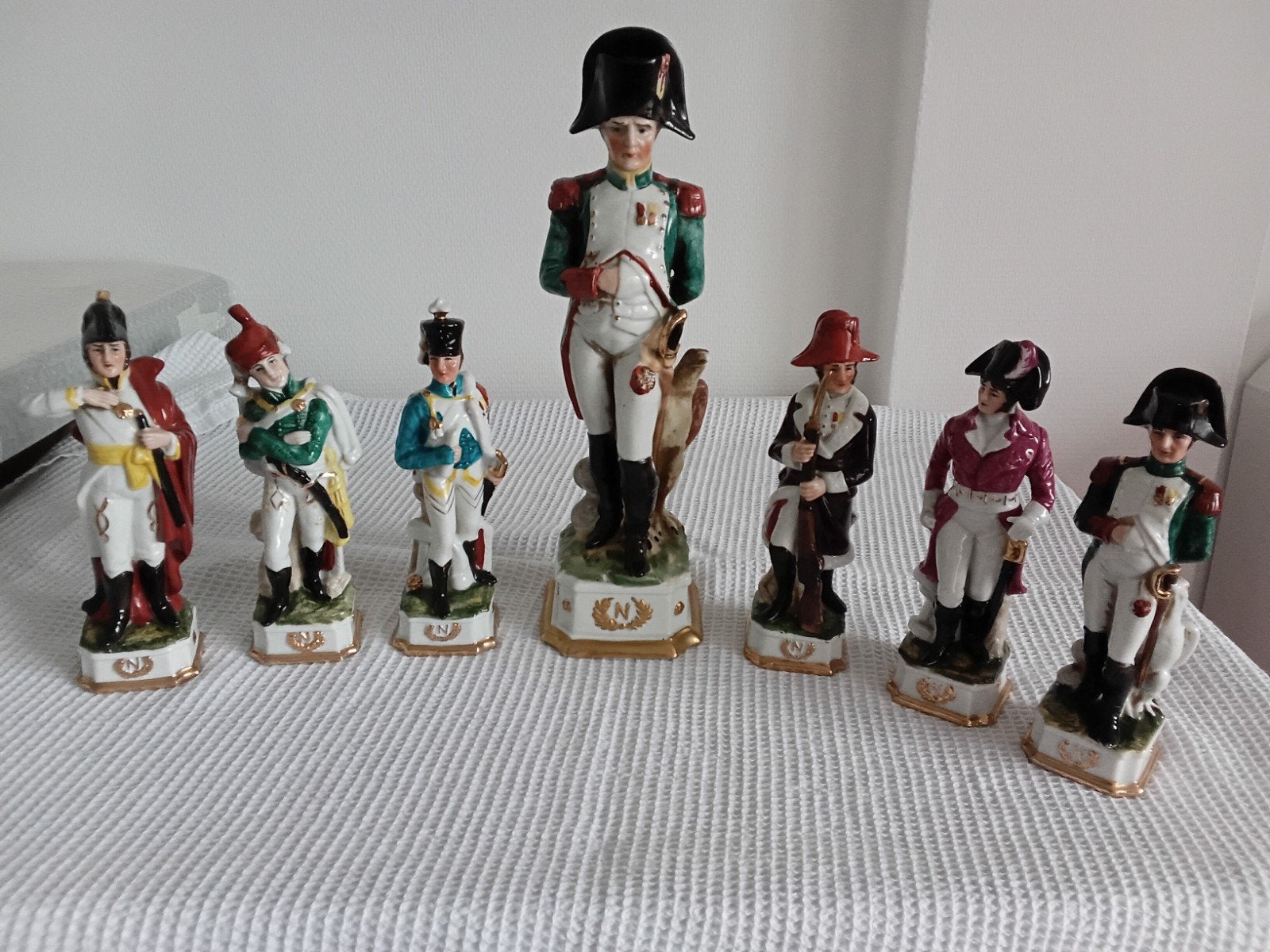 set napoleon soldaten, Ophalen