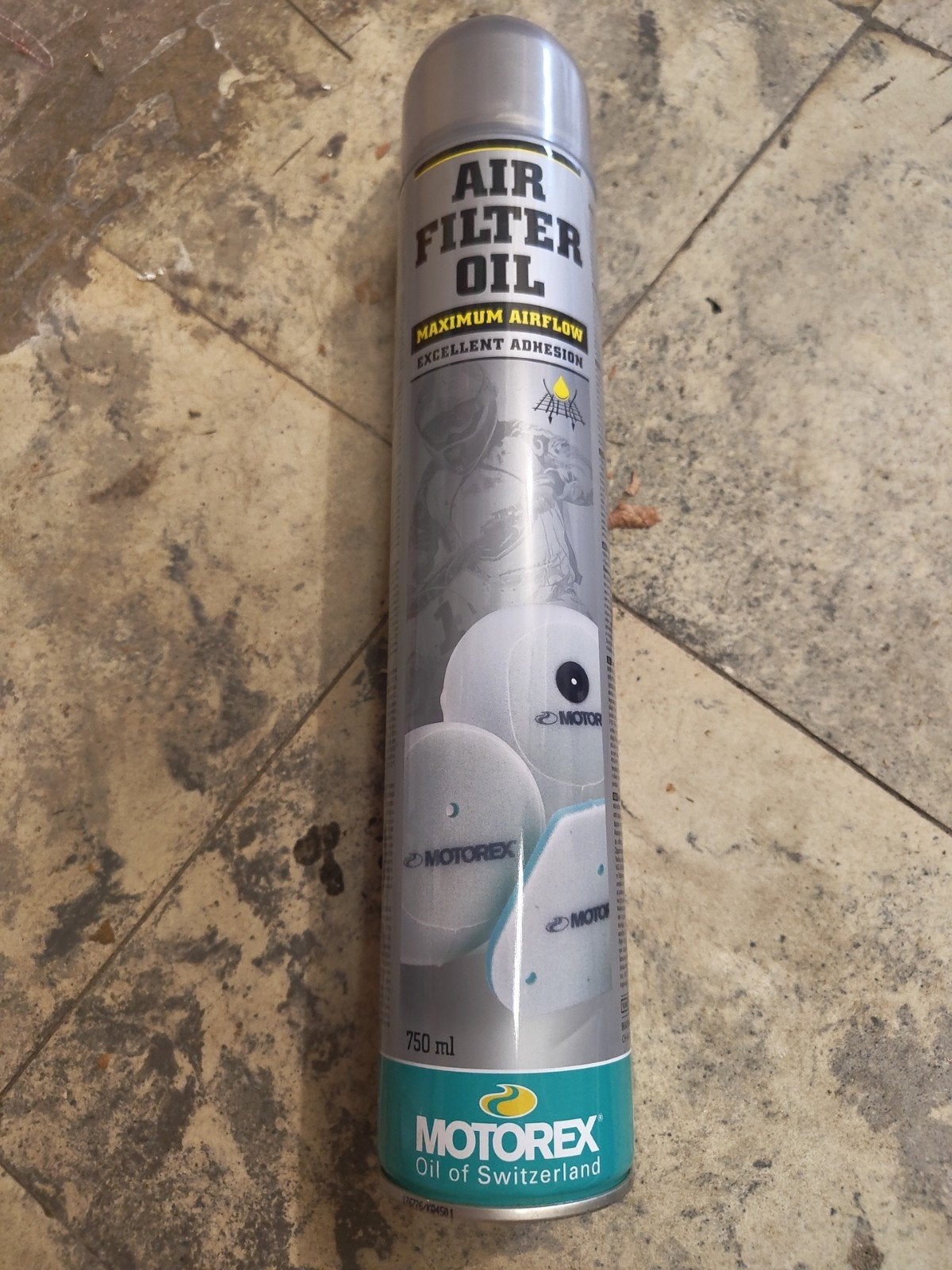 Motorex Airfilter Oil, Ophalen