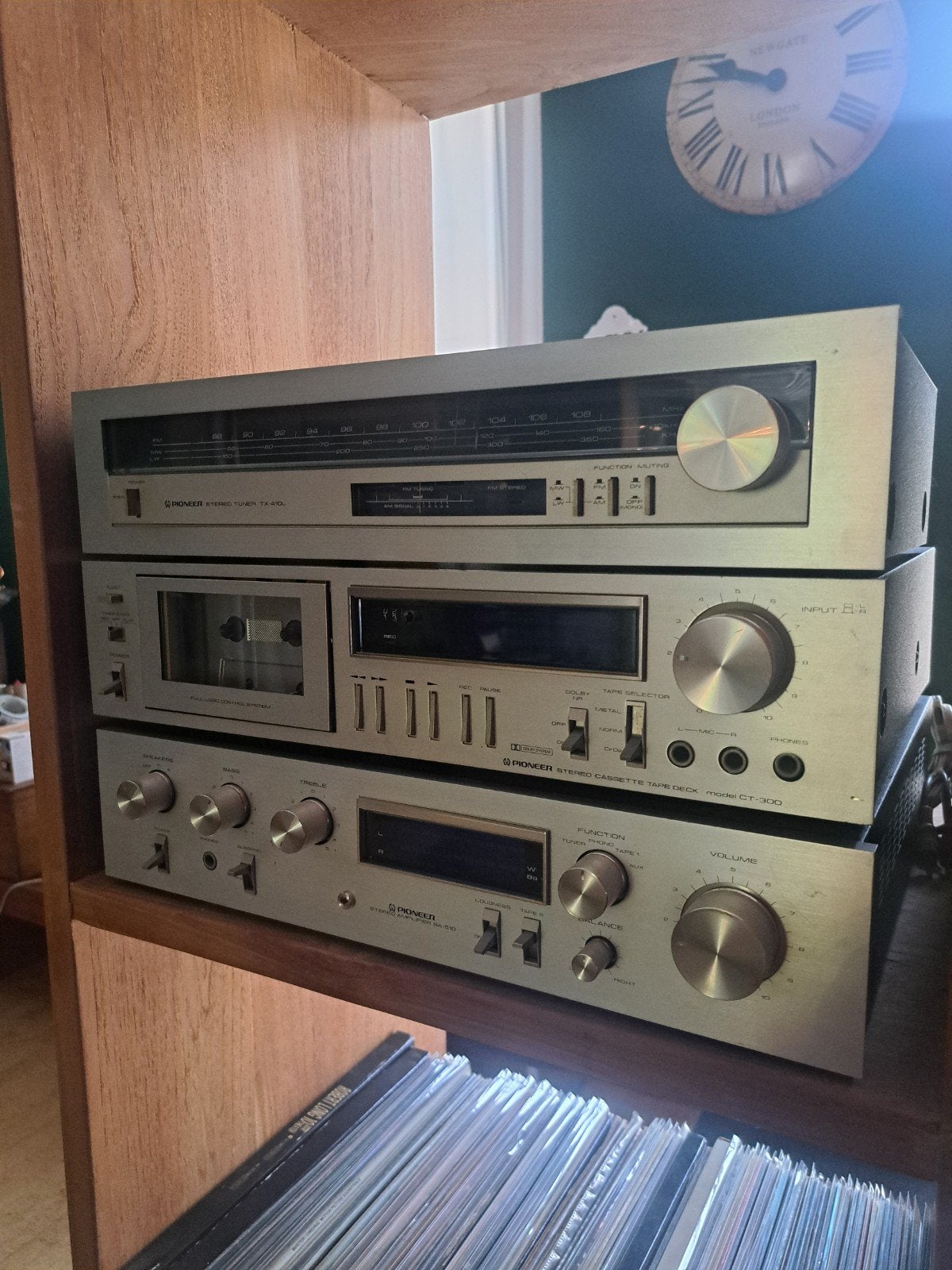 Pioneer blue line set, Enlèvement, Pioneer
