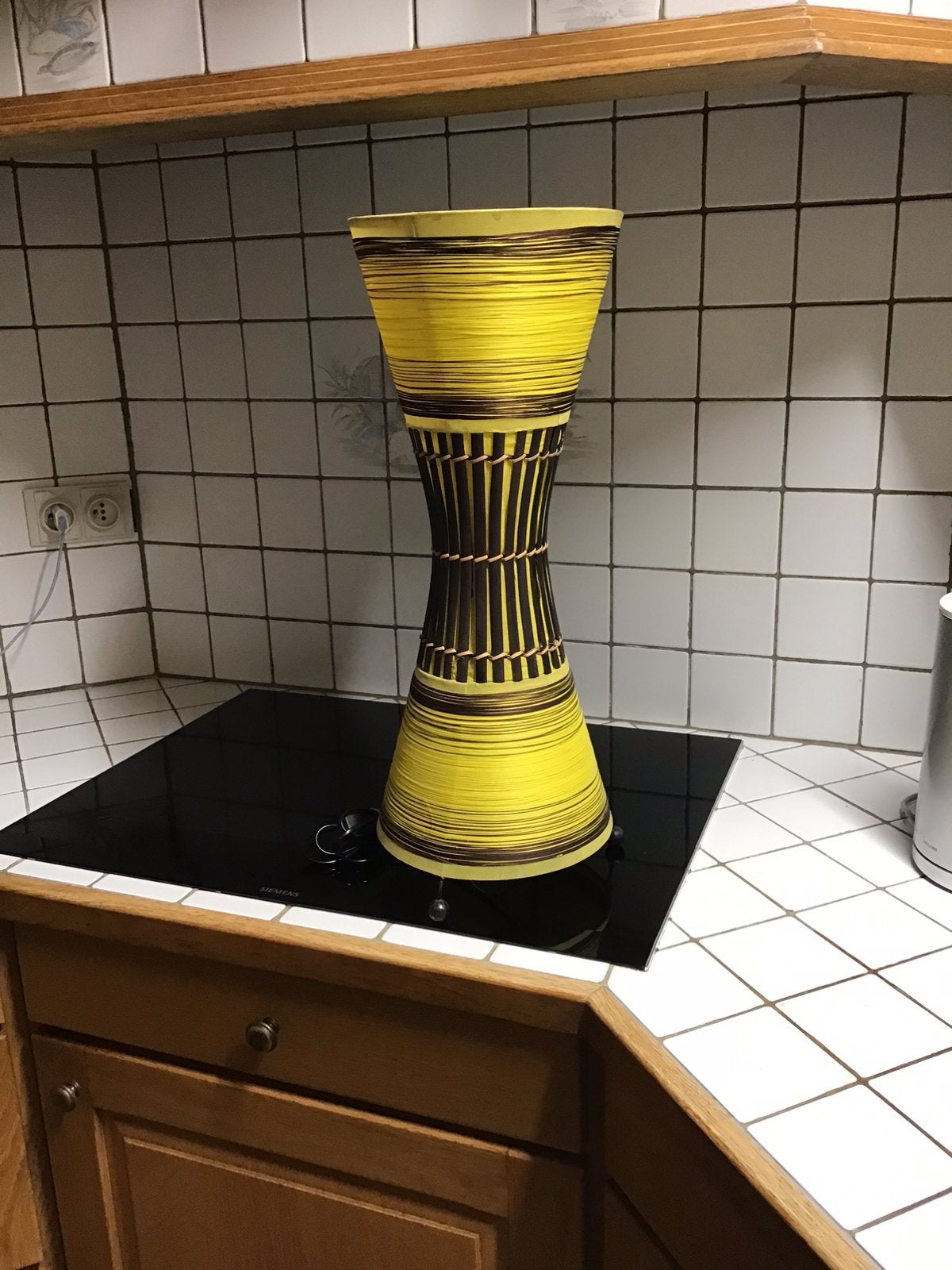 Prachtige vintage schemerlamp, Huis en Inrichting, Ophalen of Verzenden, Gebruikt