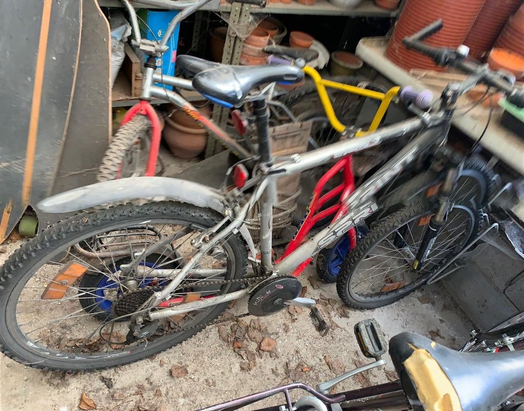 mountainbike aluminium, groot kader, Fietsen en Brommers, Fietsen | Mountainbikes en ATB, Ophalen, Gebruikt
