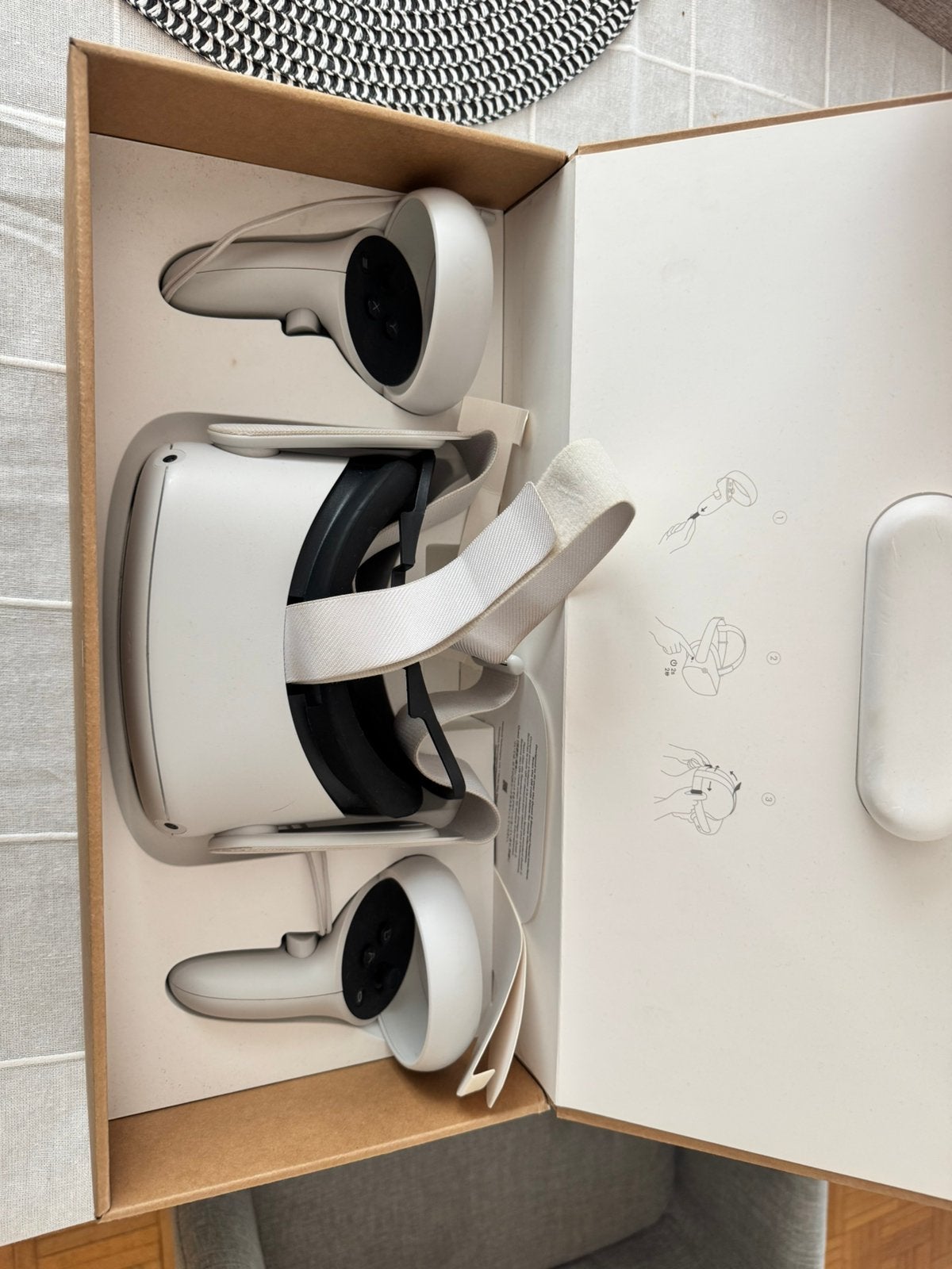 VR-headset, Ophalen of Verzenden, Zo goed als nieuw