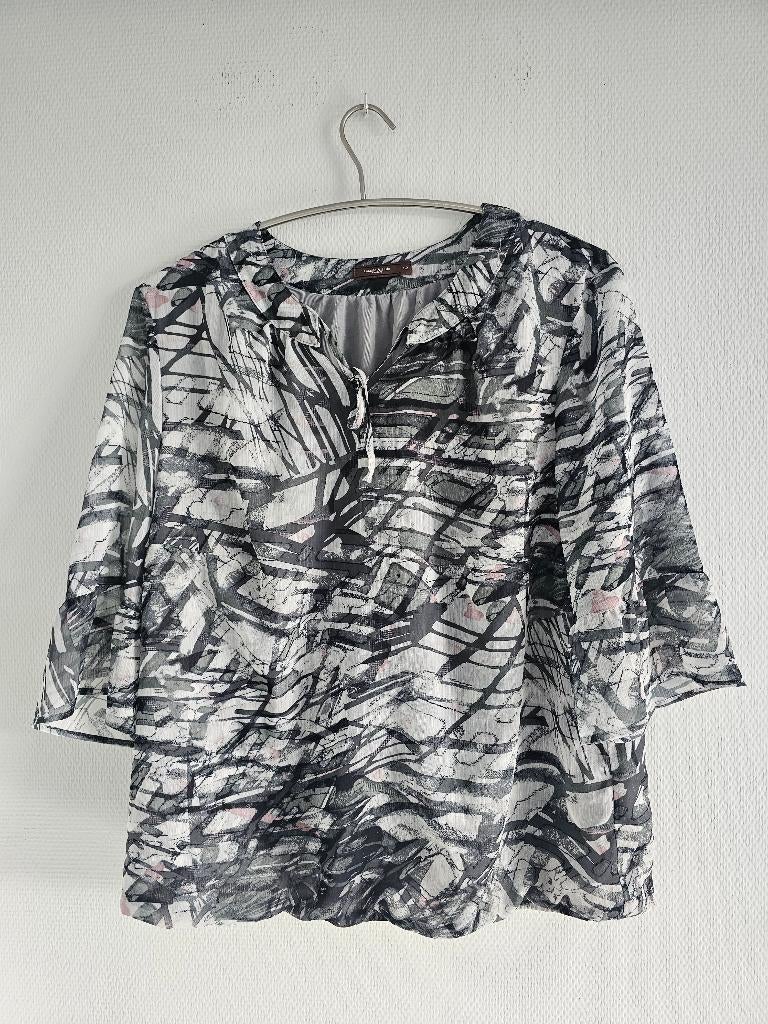 gekeurd shirtje (lichte stof), Taille 46/48 (XL) ou plus grande, Enlèvement ou Envoi, Autres couleurs, Manches longues
