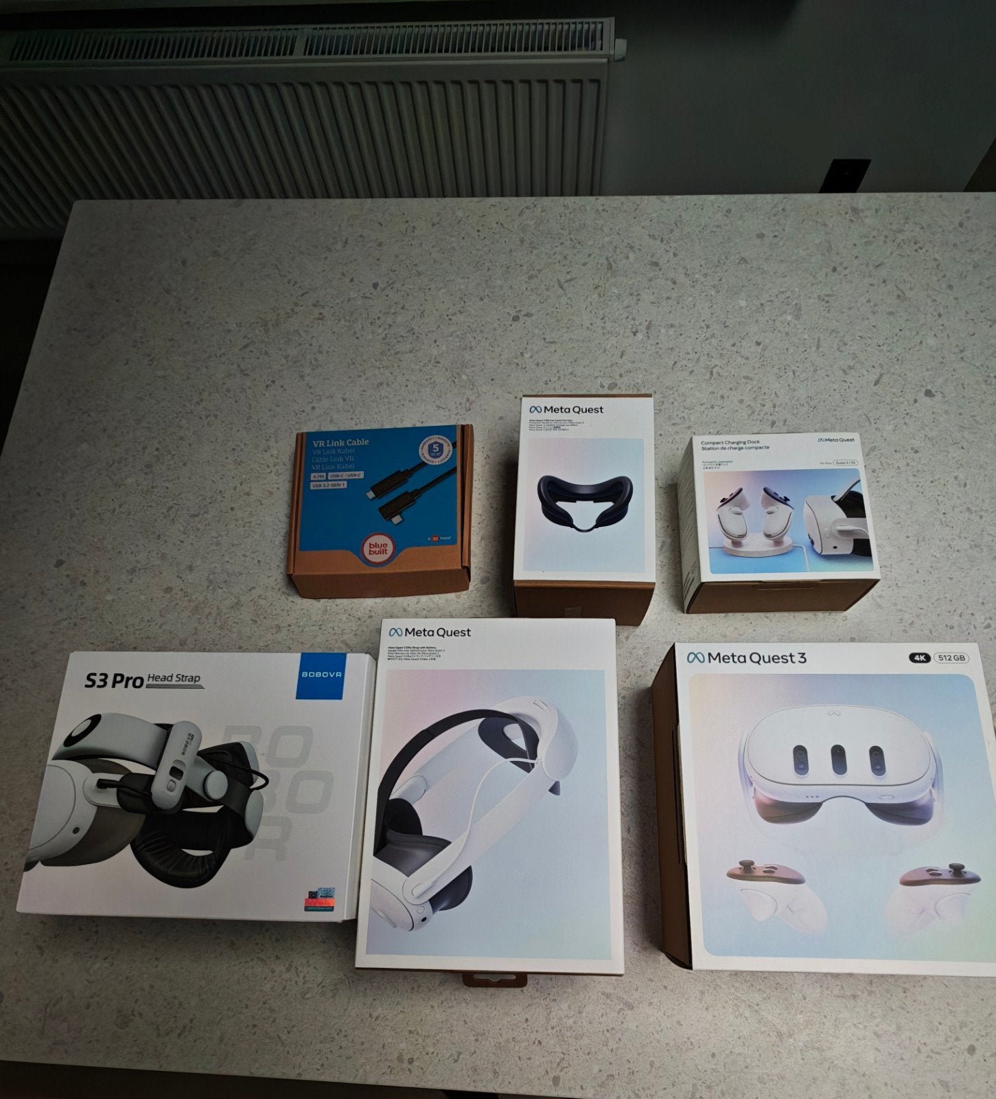 Meta Quest 3 512GB + Complete Premium VR Bundel, Ophalen of Verzenden, Zo goed als nieuw, VR-bril, Overige platformen