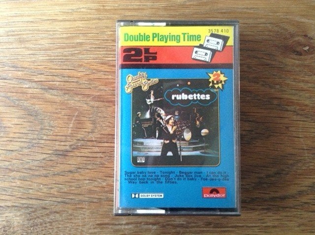 muziekcassette the rubettes, Cd's en Dvd's, Ophalen of Verzenden, Rock en Metal, 1 bandje, Origineel