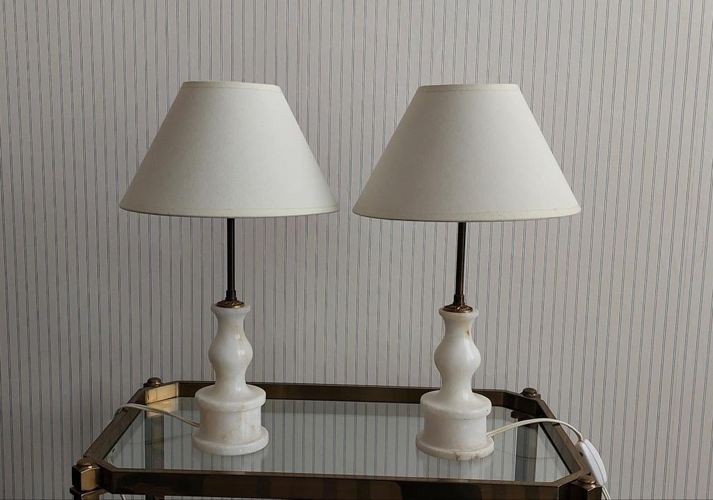 Mooïe lampen in albast, Huis en Inrichting, Ophalen