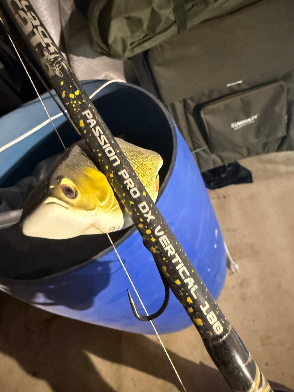 cannes à pêche lot silure perche brochet, Ophalen, Zo goed als nieuw