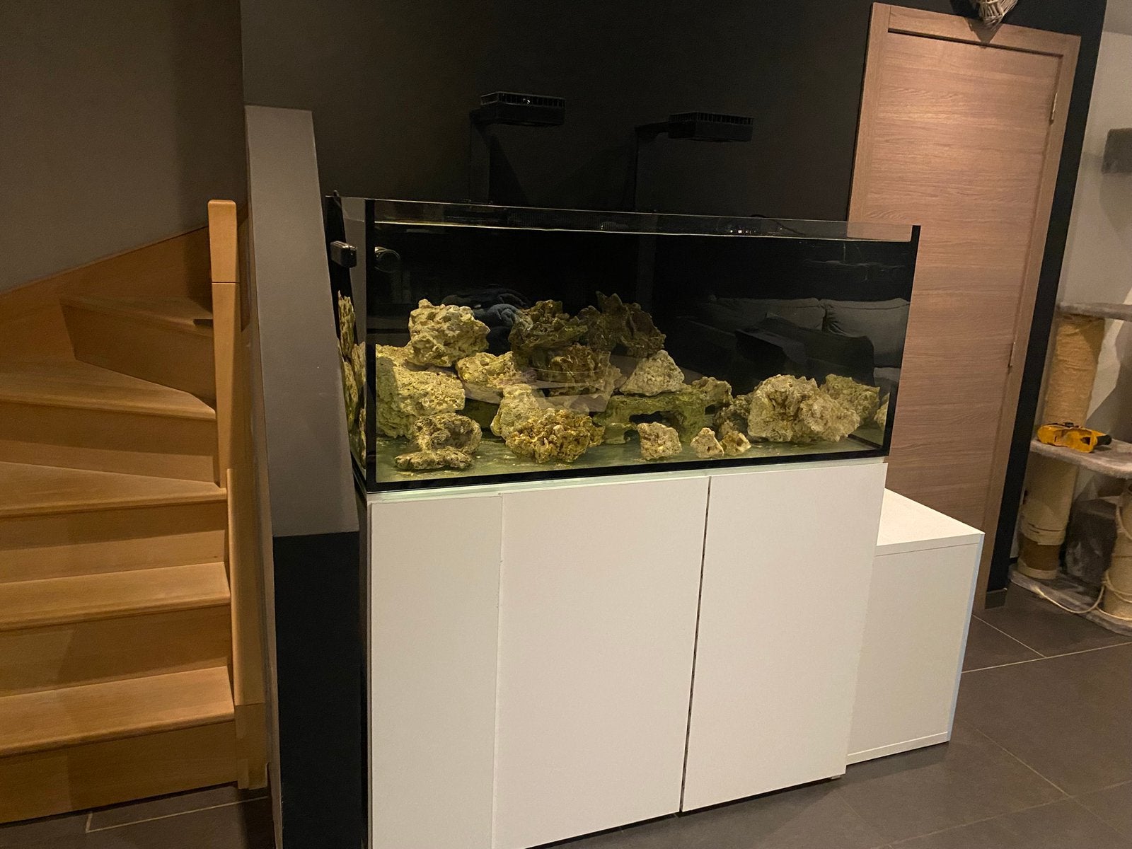 Zeer compleet zee aquarium Aqua Medic 500XD, Dieren en Toebehoren, Vissen | Aquaria en Toebehoren, Ophalen, Gebruikt, Leeg aquarium