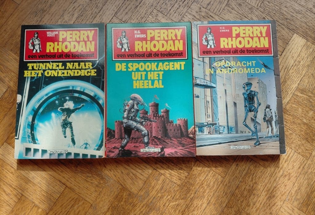 William Voltz + H.G. Ewers: Perry Rhodan: deel 11 - 12 - 16, Boeken, Ophalen of Verzenden, Gelezen