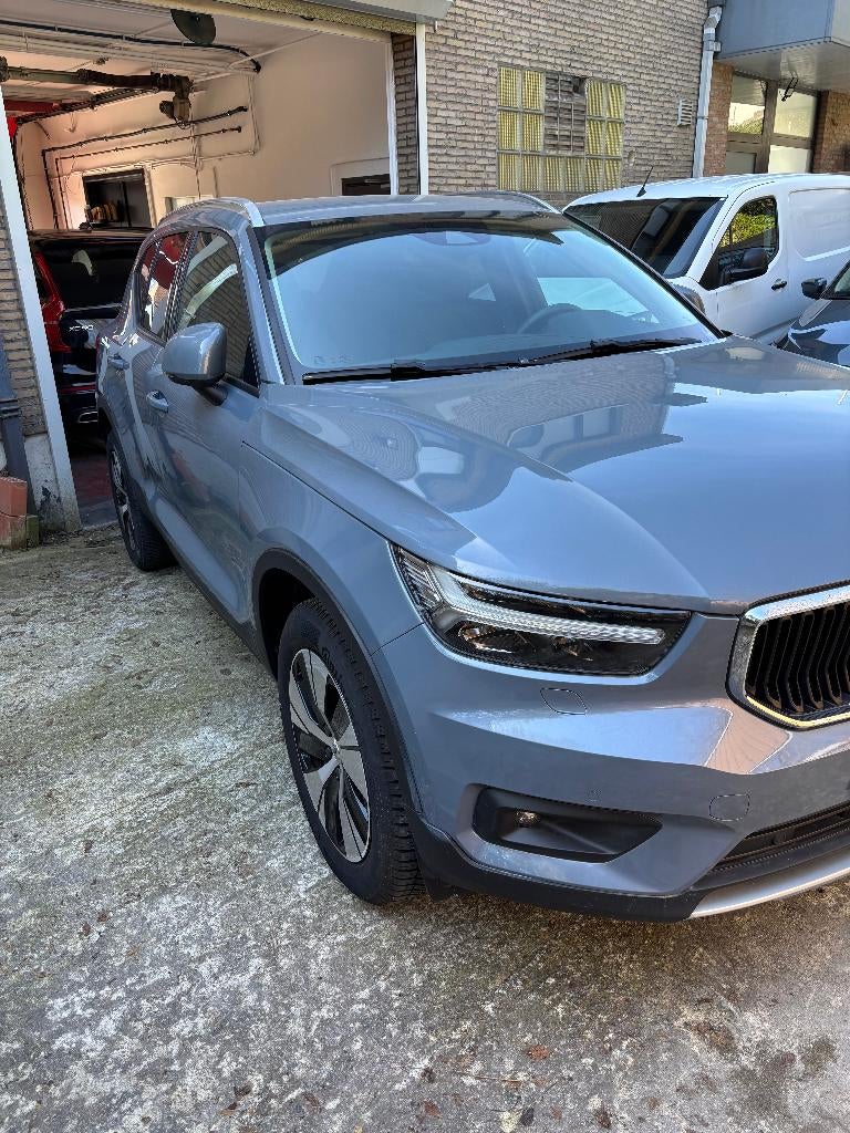 Volvo XC40 1.5 Benzine 07, 2021, Auto's, Bedrijf, Zilver of Grijs, Emergency brake assist, Velours