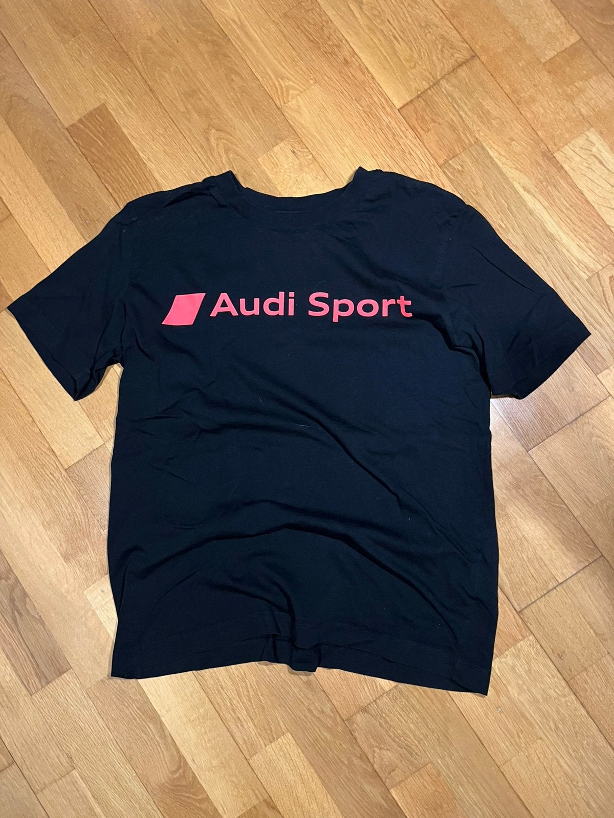 Audi shirt zwart maat M, Ophalen of Verzenden, Zo goed als nieuw, Maat 48/50 (M), Zwart
