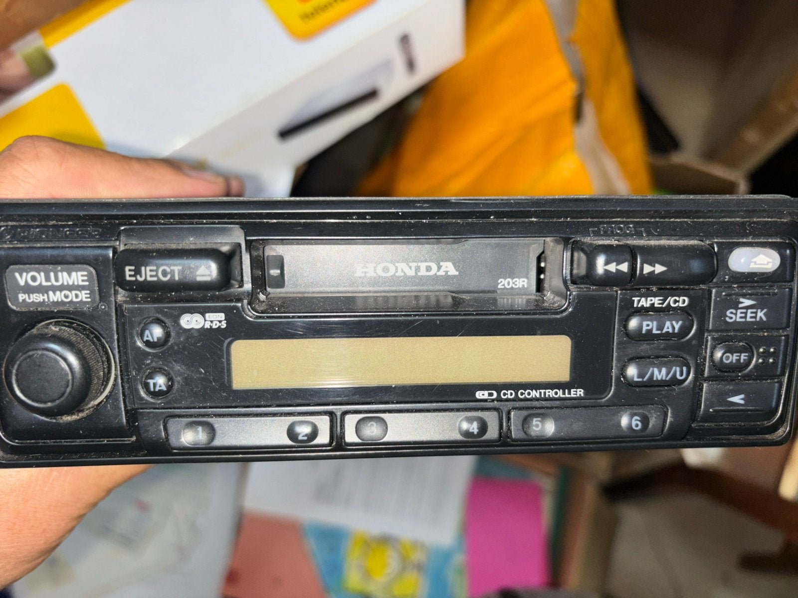 Originele Honda Radio/Cassette Speler, Ophalen of Verzenden, Gebruikt