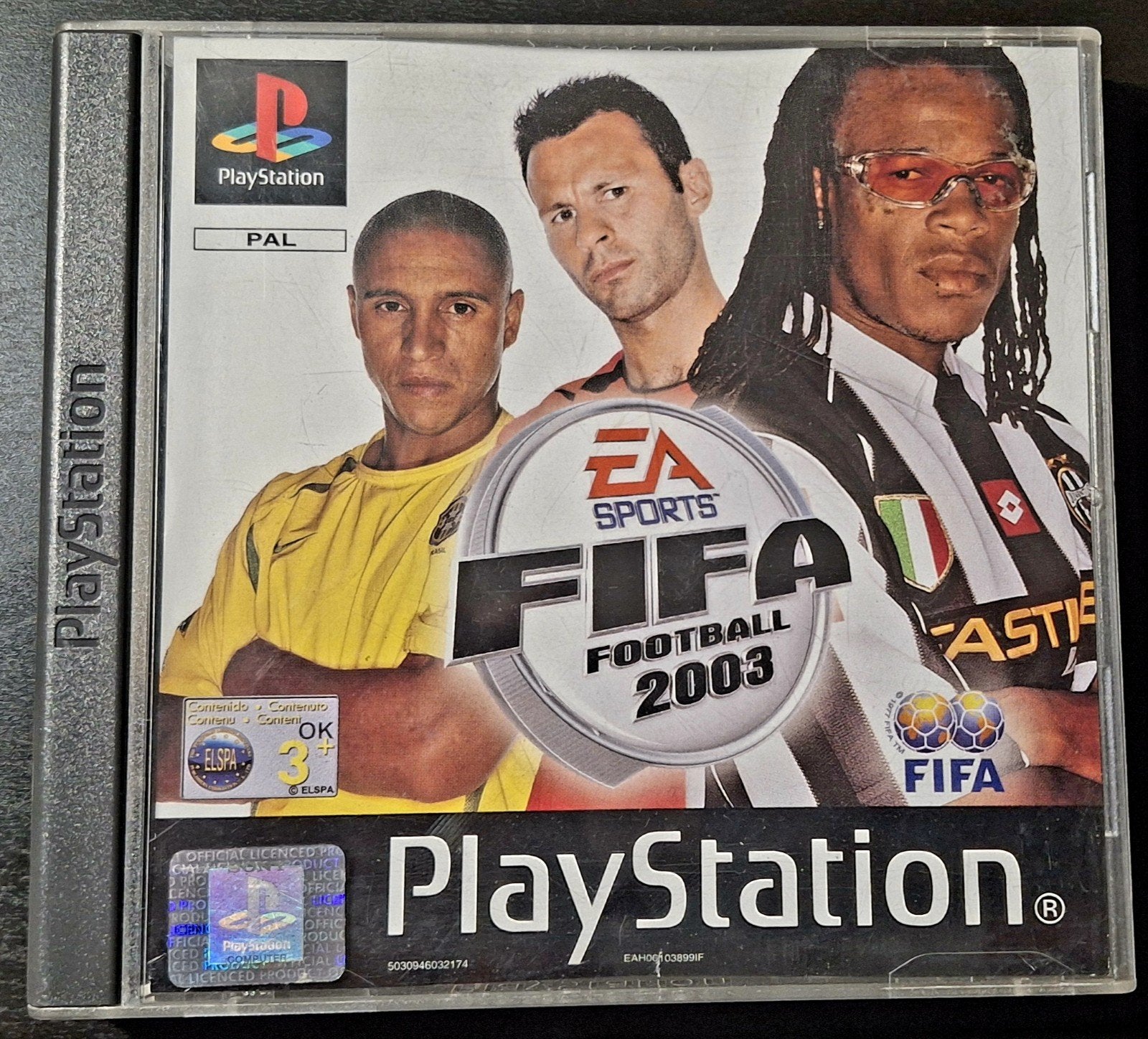 FIFA Football 2003 sur PS1, Consoles de jeu & Jeux vidéo, Jeux | Sony PlayStation 1, Enlèvement ou Envoi, Sport