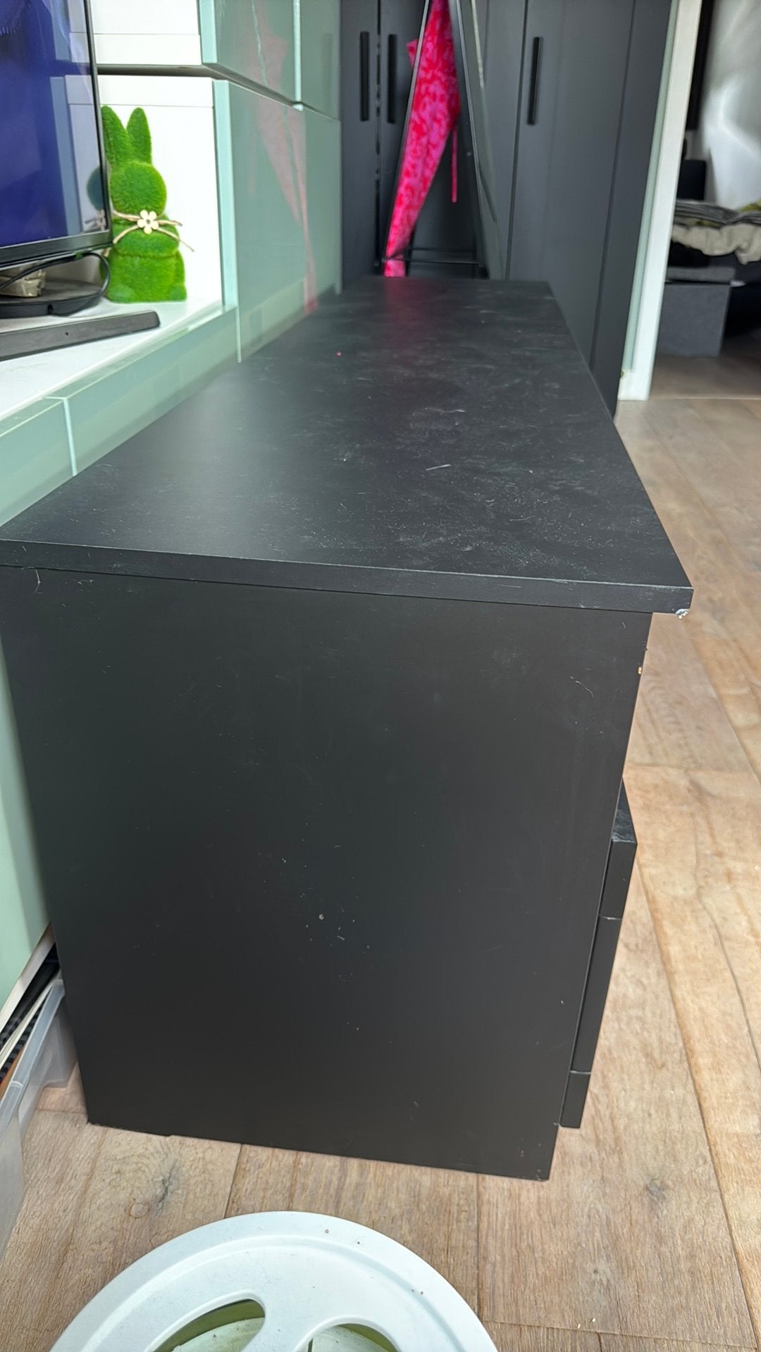 Ikea Brimnes Tv meubel, Maison & Meubles, Autres essences de bois, Comme neuf, Modern, Moins de 50 cm