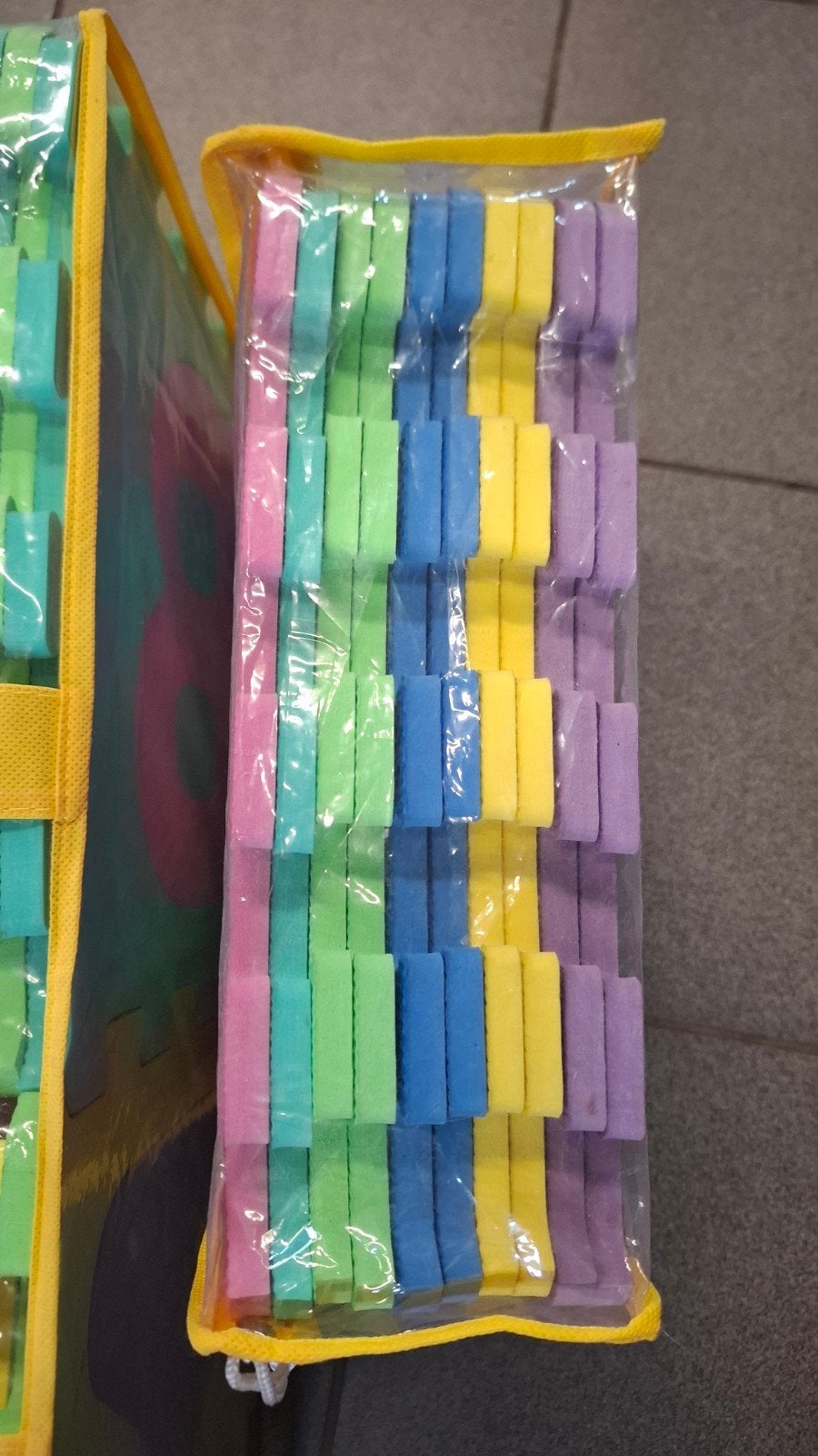 puzzeltegels a-z en 0-9, Kinderen en Baby's, Ophalen, Zo goed als nieuw, Overige merken