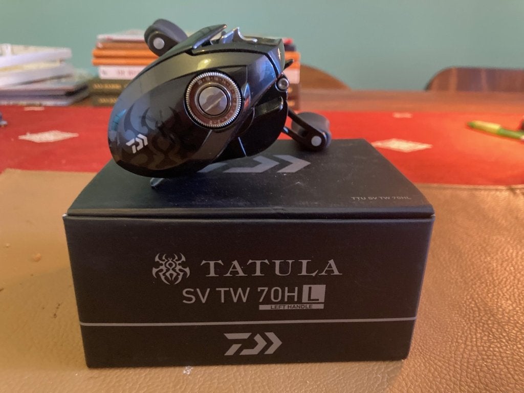 baitcasterreel: Daiwa Tatula 70HL, Watersport en Boten, Hengelsport | Roofvissen, Ophalen of Verzenden, Zo goed als nieuw, Molen