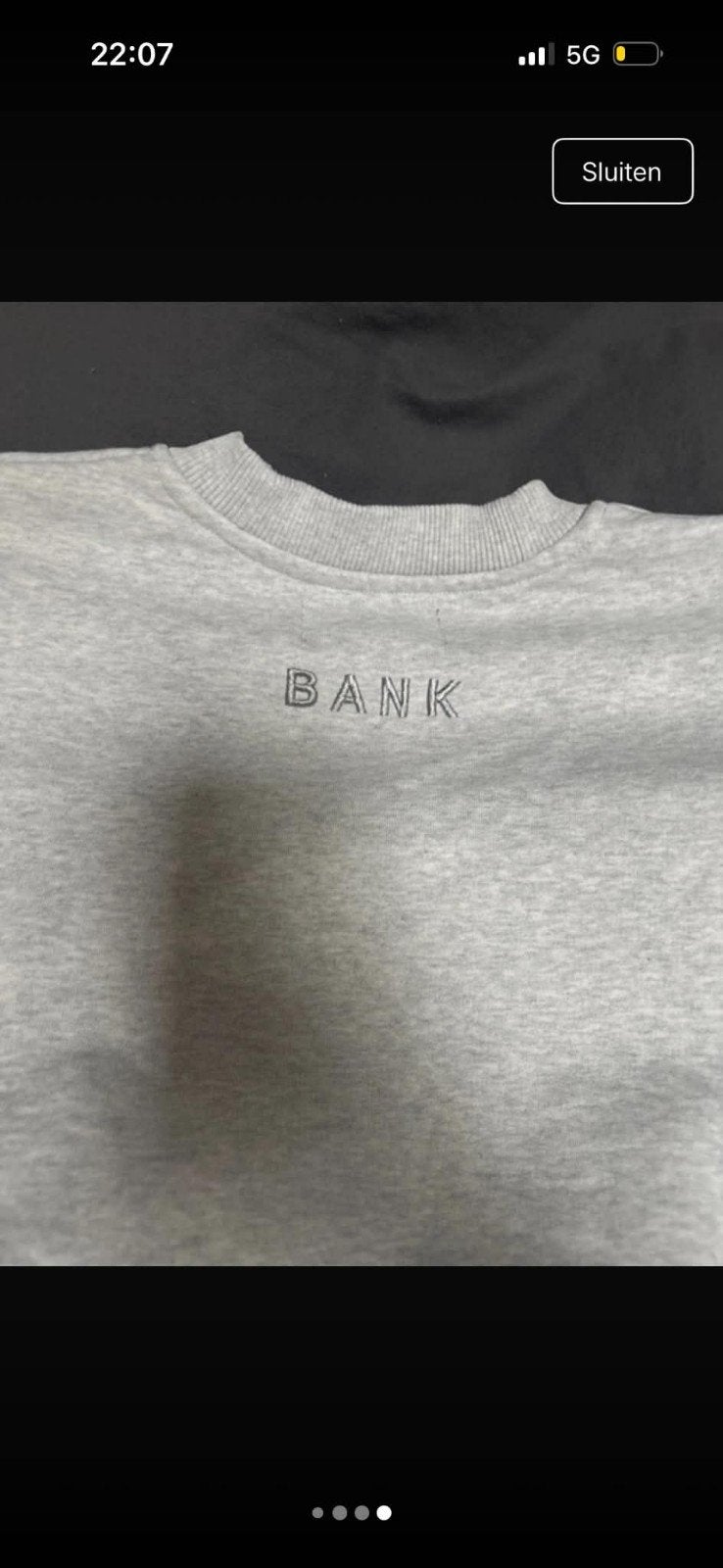 Bankzitters trui, Ophalen of Verzenden