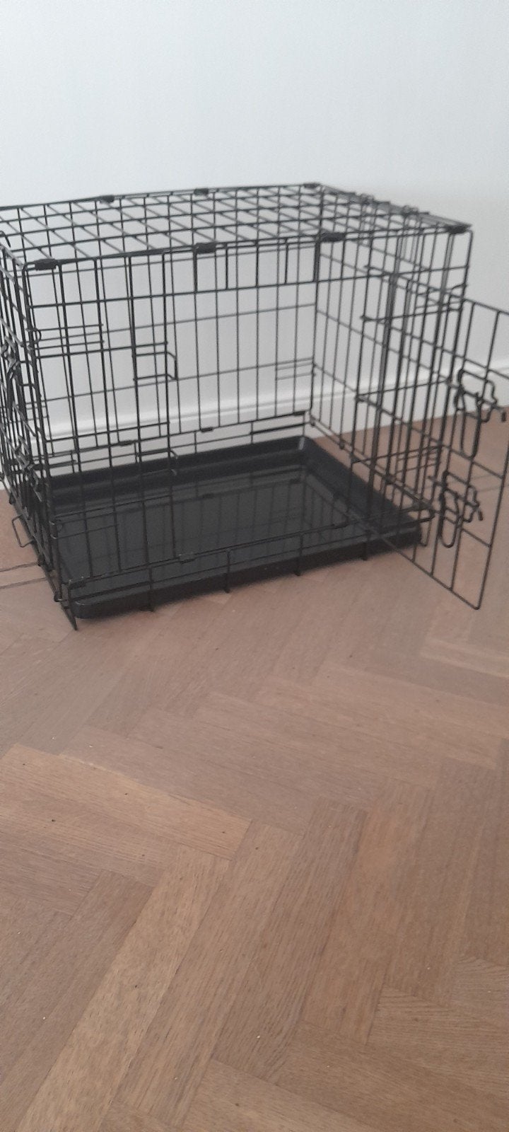 Hondenbench zwart, Breedte 61cm, Lengte  42 cm en hoogte 50c, Enlèvement