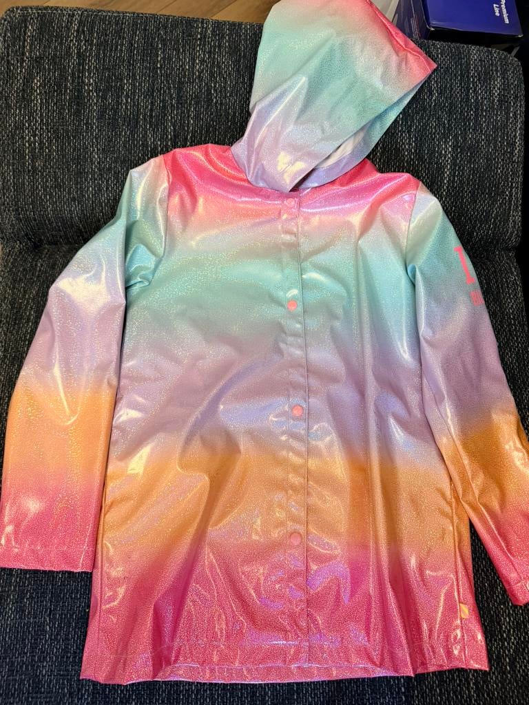 Regenjas Billieblush, Caravanes & Camping, Vêtements de pluie, Enlèvement ou Envoi, Comme neuf, Imperméable