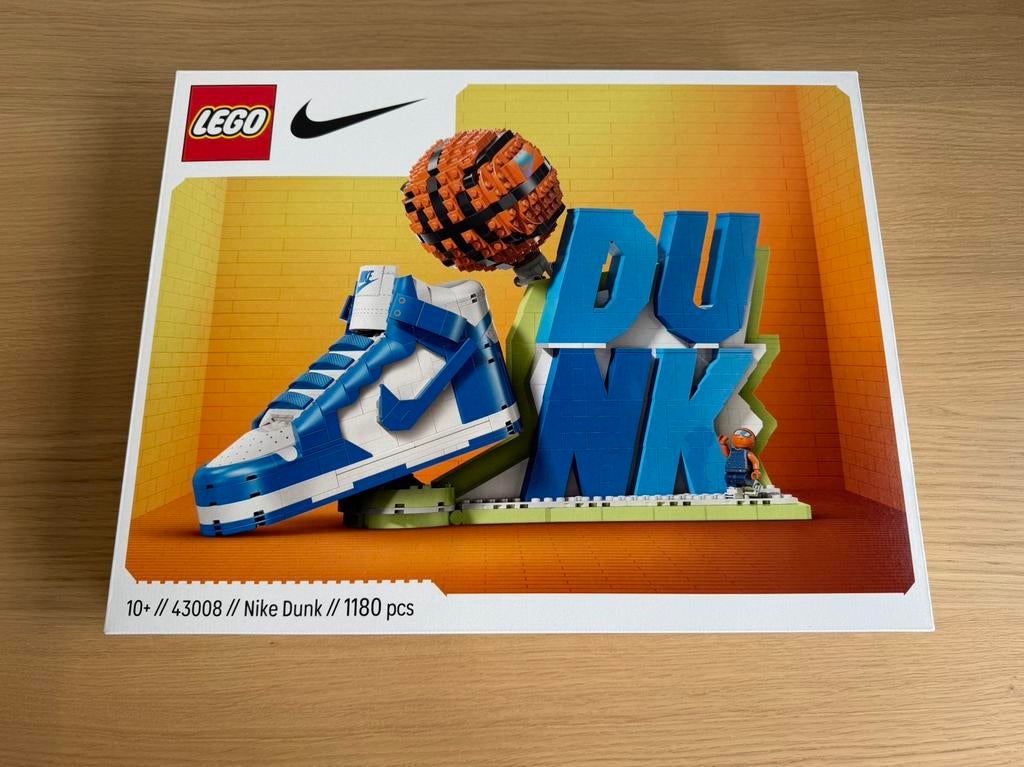 Lego 43008 Nike Dunk, Ophalen, Nieuw