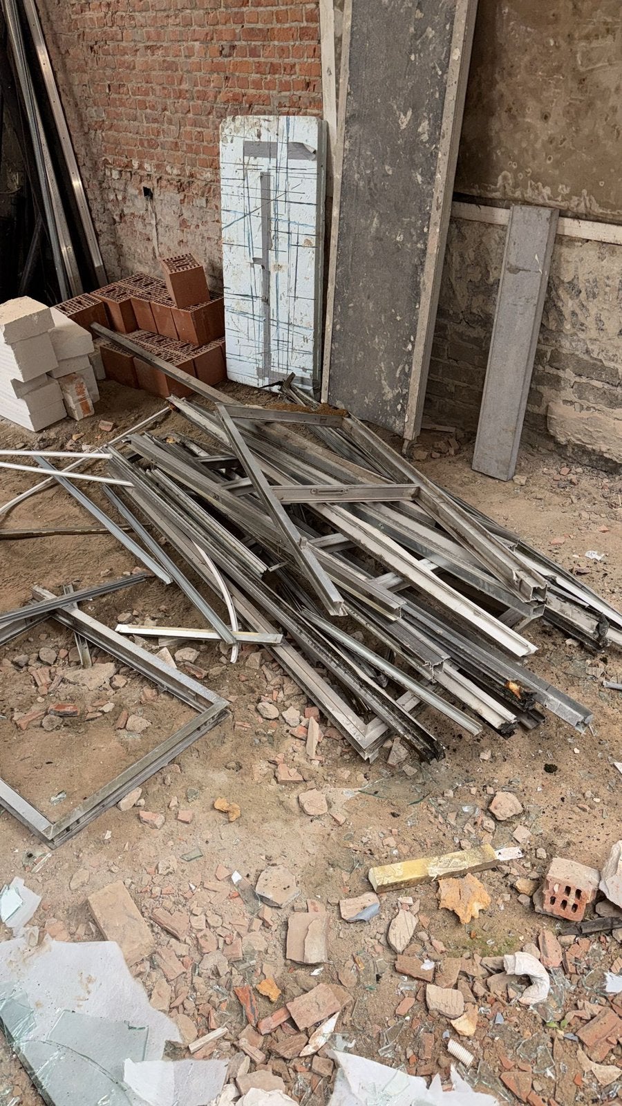 Ophaling oud ijzer en alle soorten metaal, Doe-het-zelf en Bouw, Ophalen, Gebruikt, Aluminium