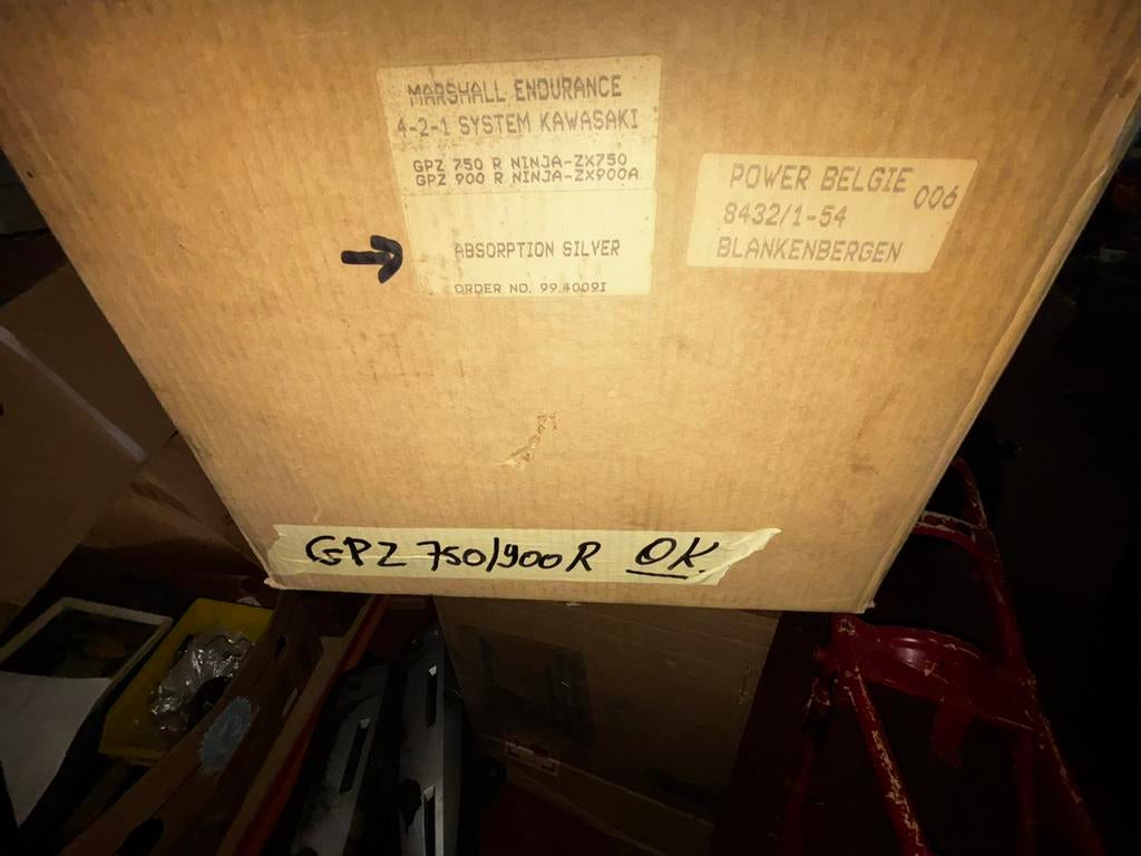 Kawasaki GPZ 750-900, Marshall uitlaatset, Motoren, Ophalen of Verzenden, Nieuw