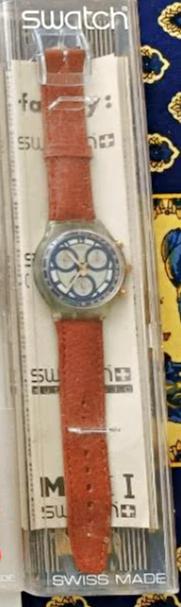 Montre SWATCH Chrono SCN107 Honeytree, neuve, avec boîte, Enlèvement ou Envoi, Neuf