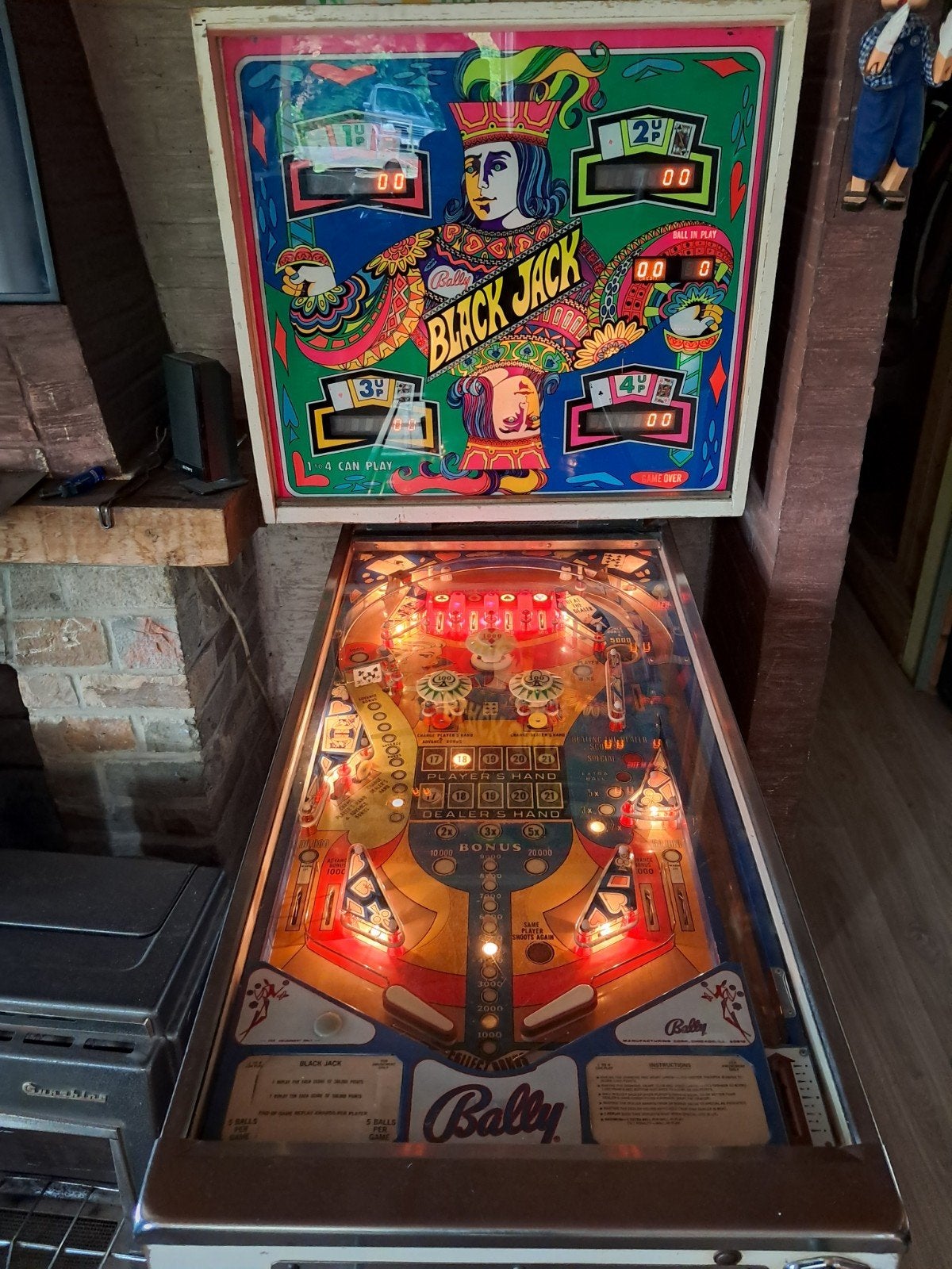 flipper bally black jack, Collections, Machines | Flipper (jeu), Enlèvement ou Envoi, Bally