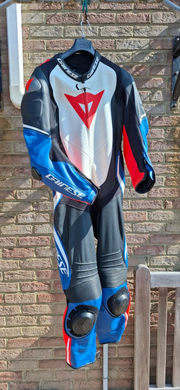 Combinaison cuir Dainese Laguna Seca T56, Motos, Enlèvement, Combinaison