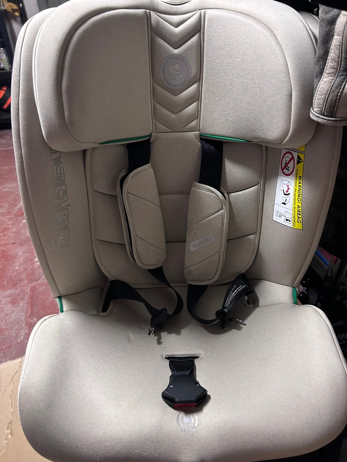 Lorelli Rodeo Beige, Ophalen, Zo goed als nieuw, Isofix