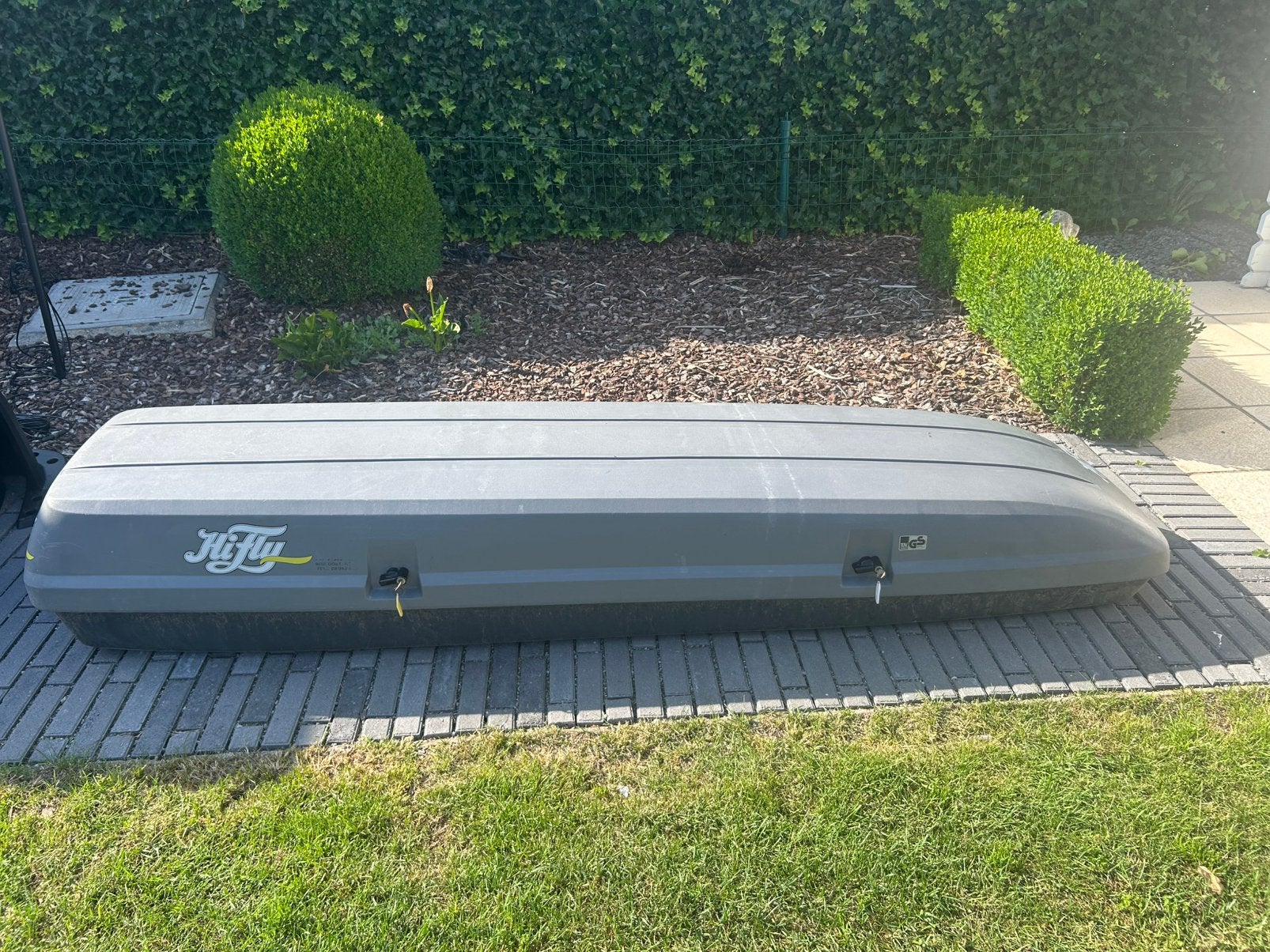 Dakkoffer 600 l, Ophalen, Gebruikt