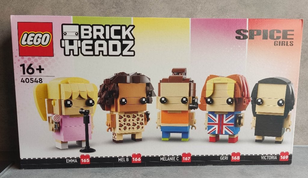 lego brickheadz 40548 eerbetoon aan de spice girls, BrickHeadz, Lego, Nieuw, Ophalen of Verzenden