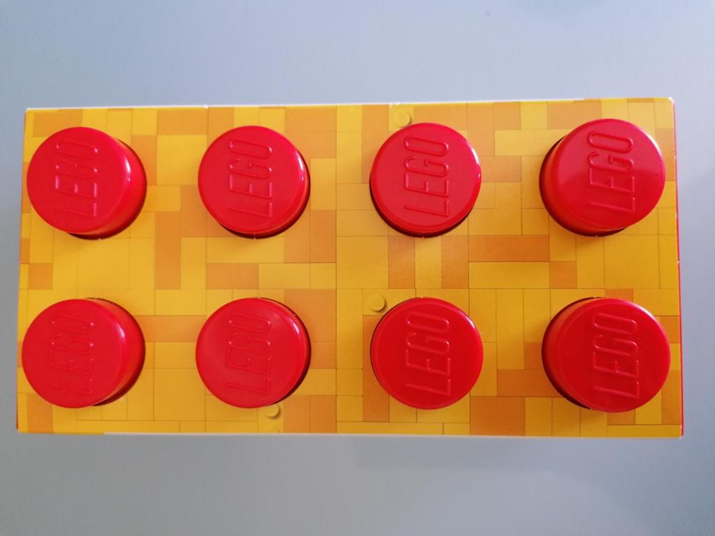Splinternieuwe lego opberg /lunchbox. Afmetingen 20x10x7,5cm, Ophalen, Lego