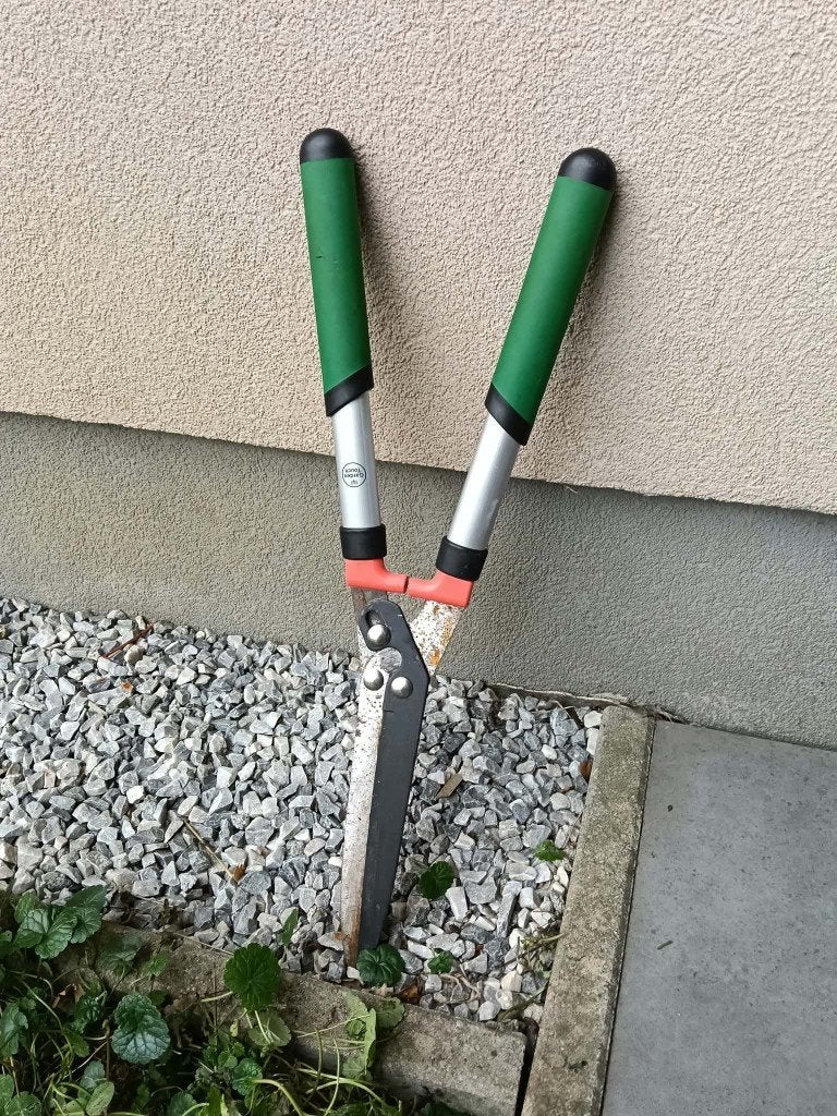 Tondeuse électrique+cisaille offerte, Tondeuse rotative, Enlèvement, Comme neuf, Tondeuses à gazon électriques