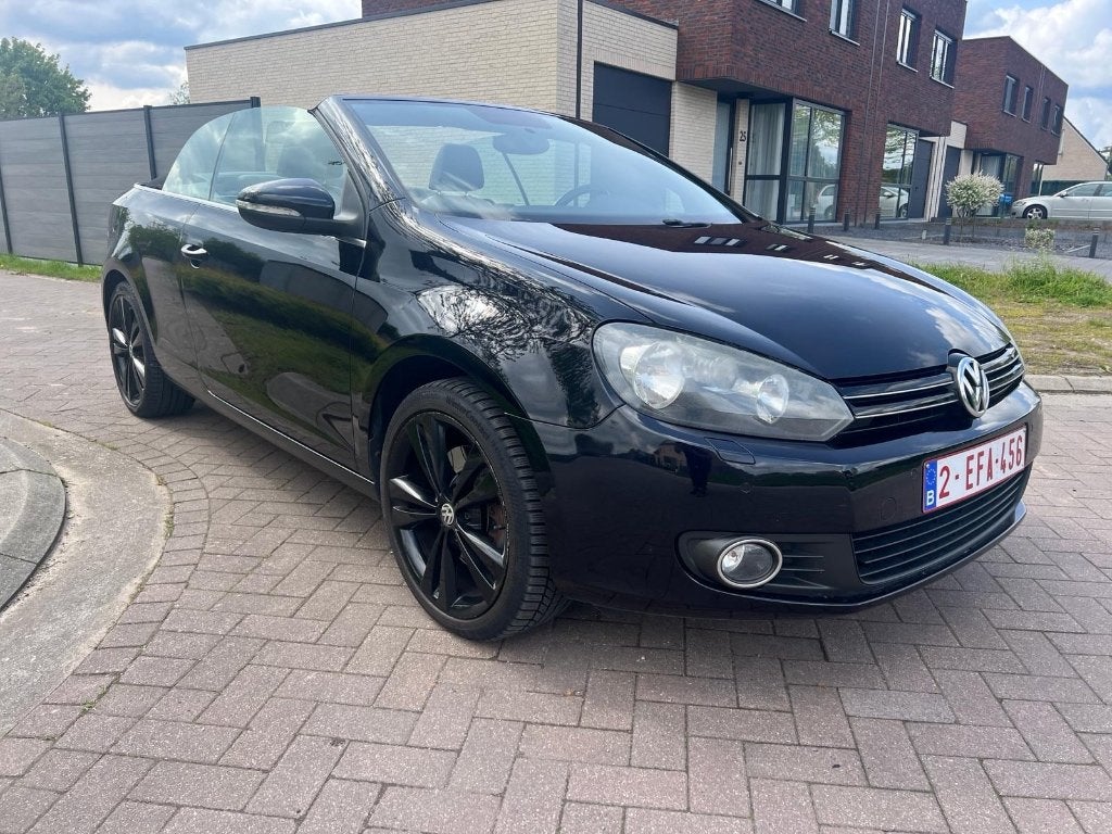 Vw Golf cabrio 2.0TDI, Auto's, Volkswagen, Automaat, Euro 5, Cabriolet, ABS