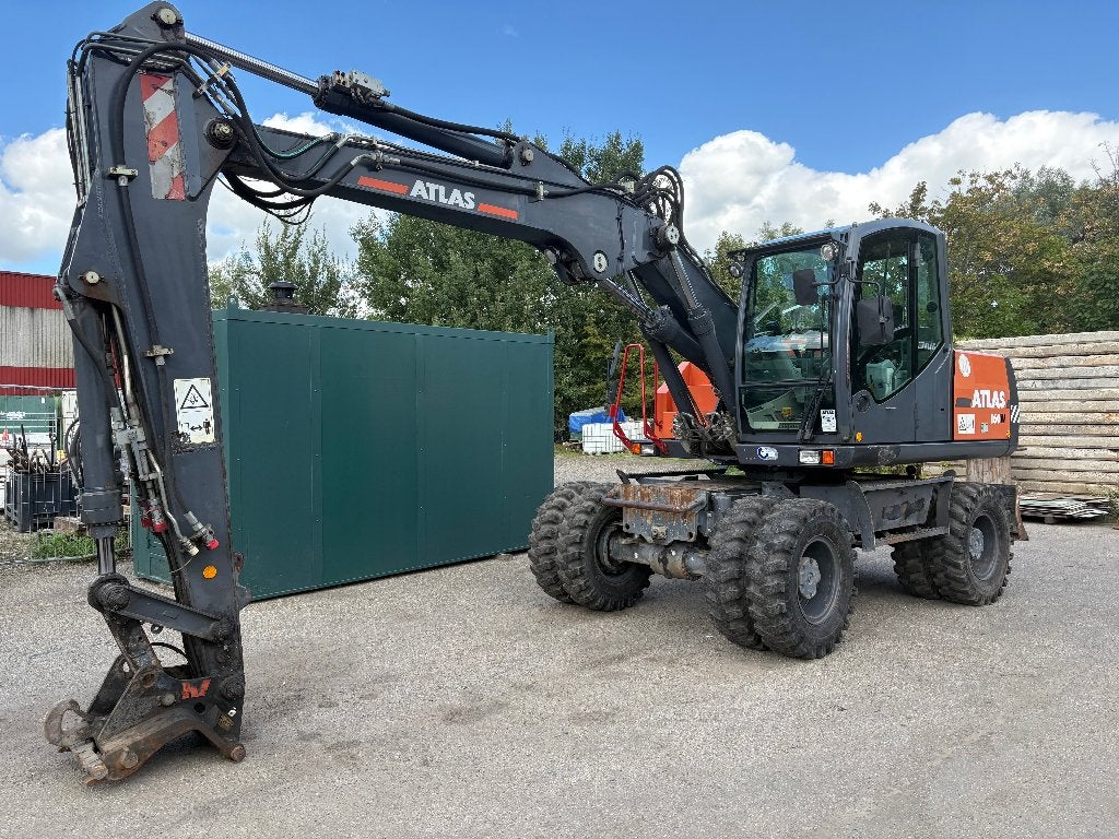 ATLAS TW160/1505M WIELGRAAFMACHINE, Ophalen