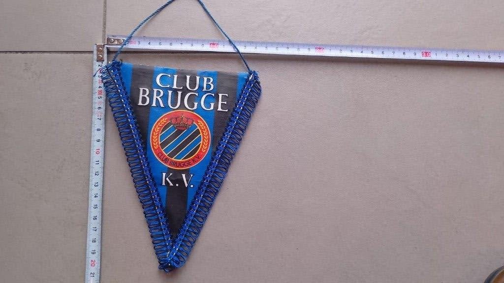 vaandel wimpel fanion club brugge, Ophalen of Verzenden, Gebruikt