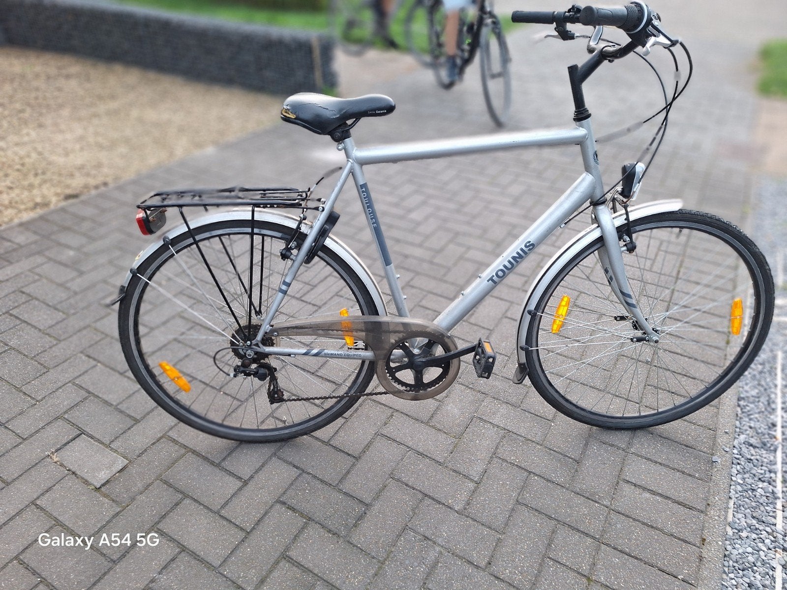 Herenfiets Tounis Toulouse, Ophalen