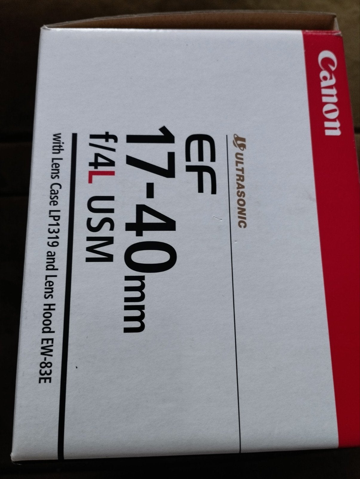 Canon EF 17-40mm f4 L USM lens, in zeer goede staat, Ophalen of Verzenden, Zo goed als nieuw, Groothoeklens, Zoom