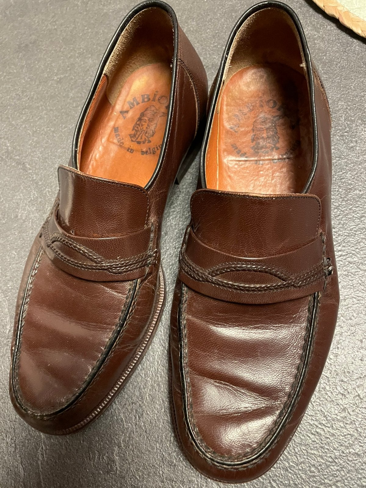 Ambiorix lederen schoenen  M/41, Ophalen of Verzenden, Gedragen
