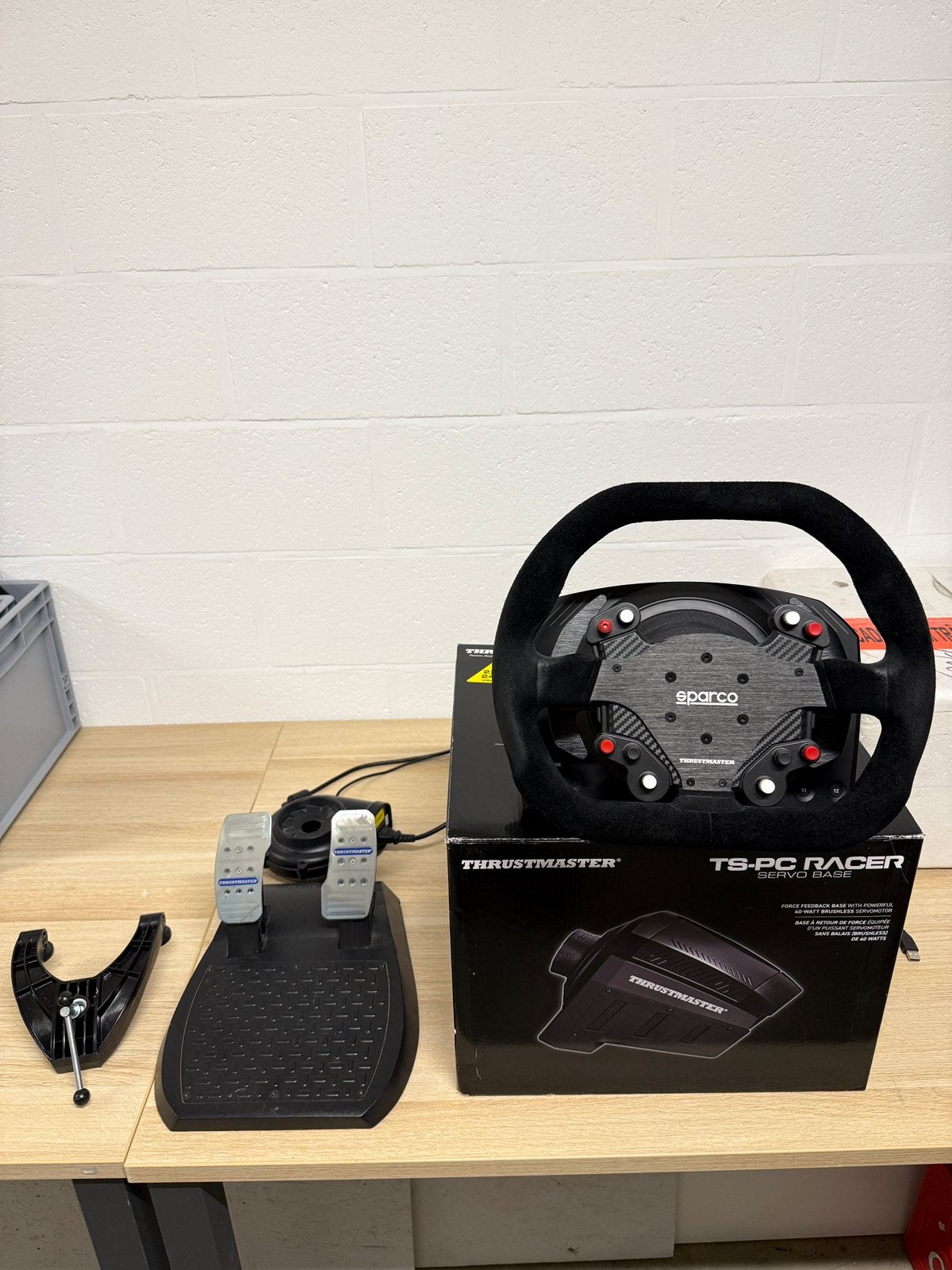 TS-PC racers Thrustmaster stuur PC Wheel PC, Ophalen of Verzenden, Zo goed als nieuw