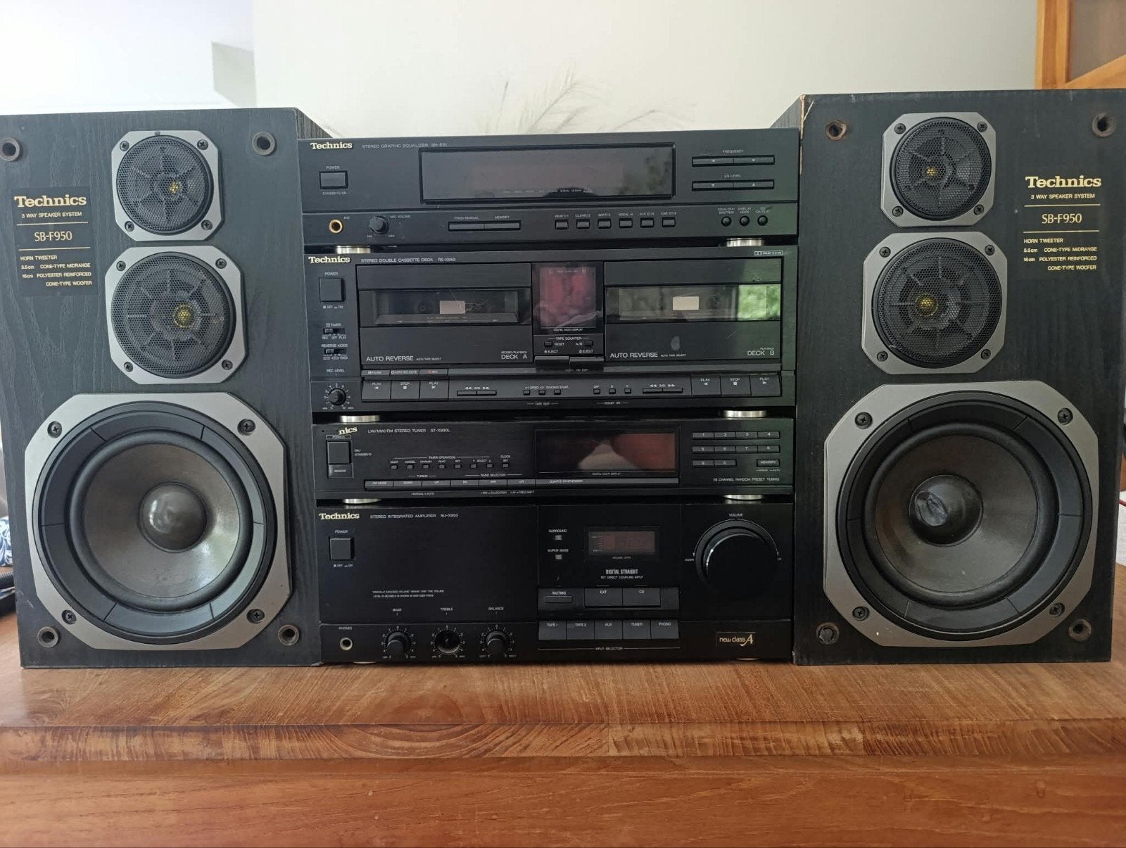 TECNICS Hifi + 2 box, Enlèvement