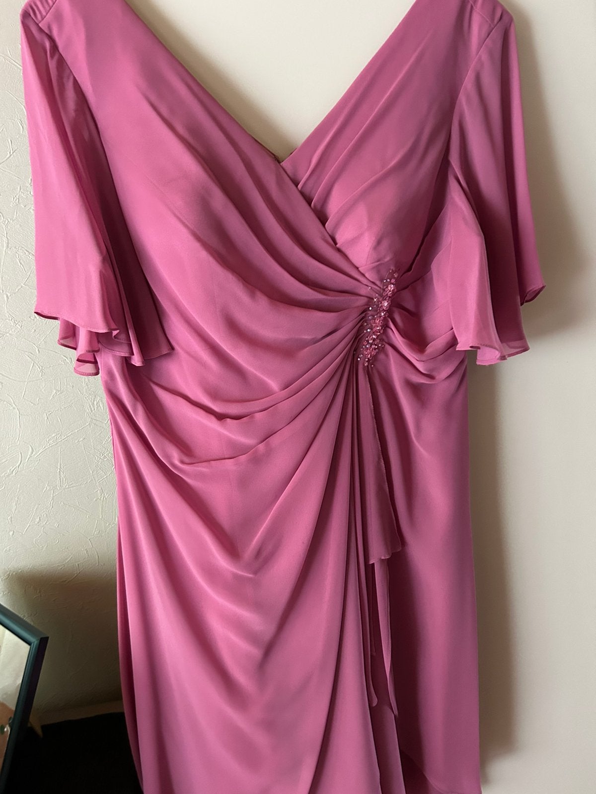 Robe de bal, Robe de gala, Taille 46/48 (XL) ou plus grande, Rose, Comme neuf