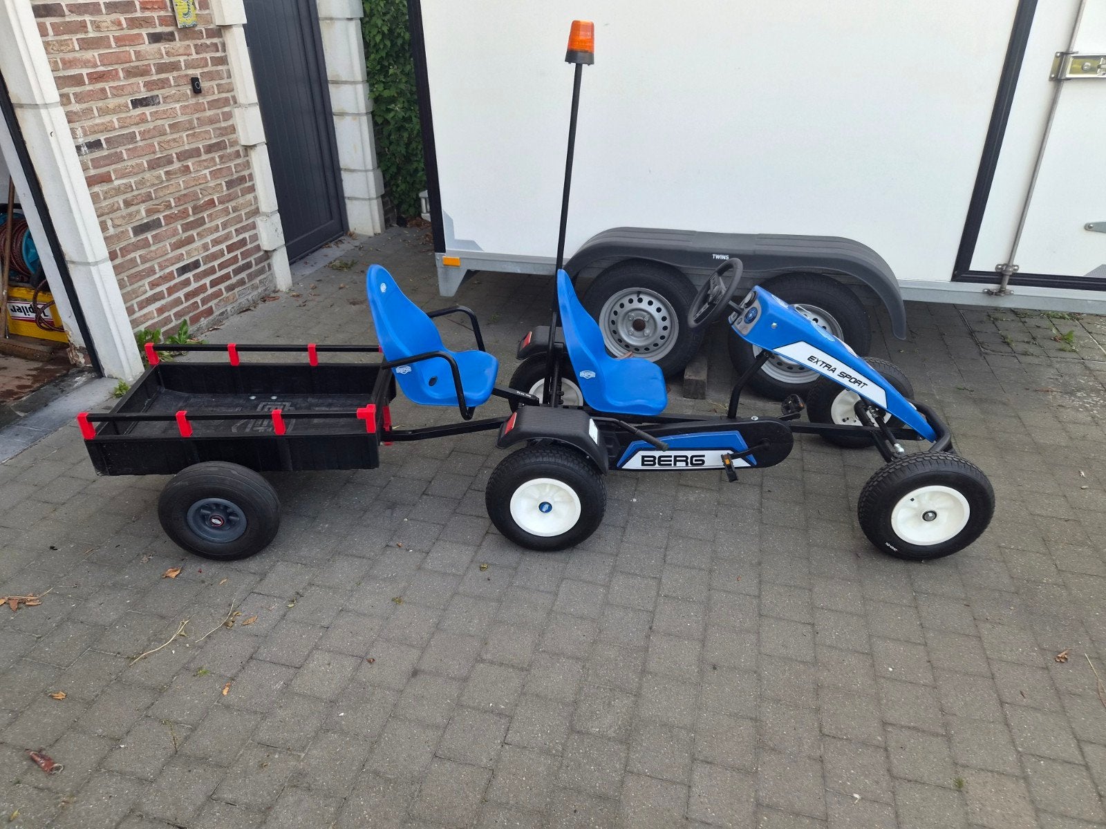 Berg Go kart, Ophalen of Verzenden, Zo goed als nieuw, Berg, Met kar of aanhanger