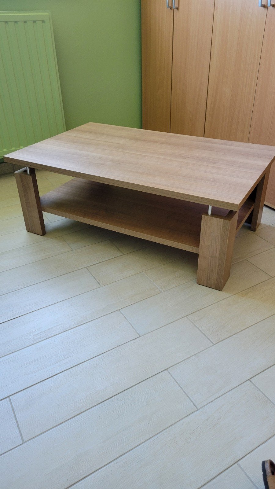 Table de salon  bois et métal, Maison & Meubles, Enlèvement, Métal