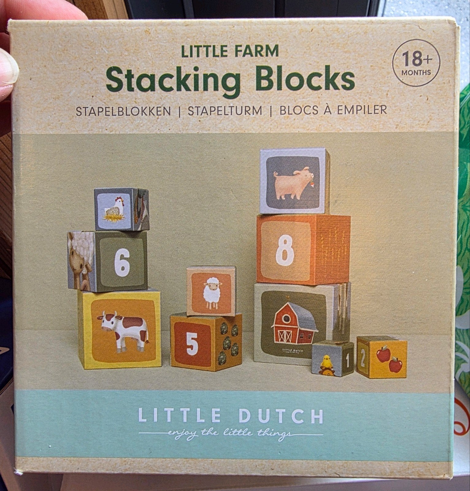Little Dutch - Blocs empilables Little Farm, Enlèvement ou Envoi, Utilisé, Autres marques