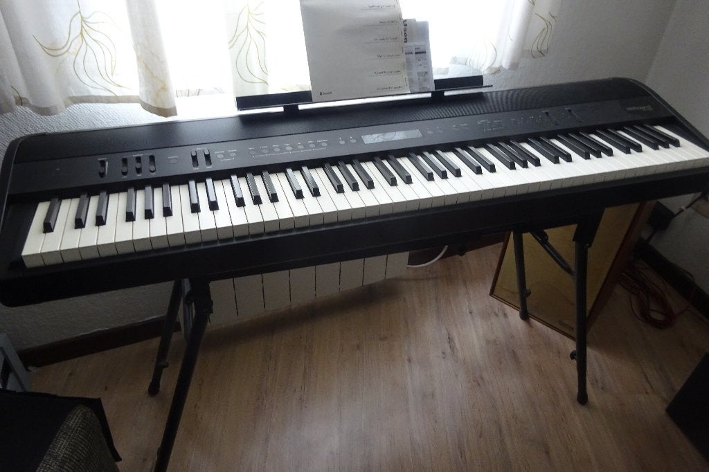 digitale piano, Muziek en Instrumenten, Ophalen, Zwart, Digitaal, Zo goed als nieuw