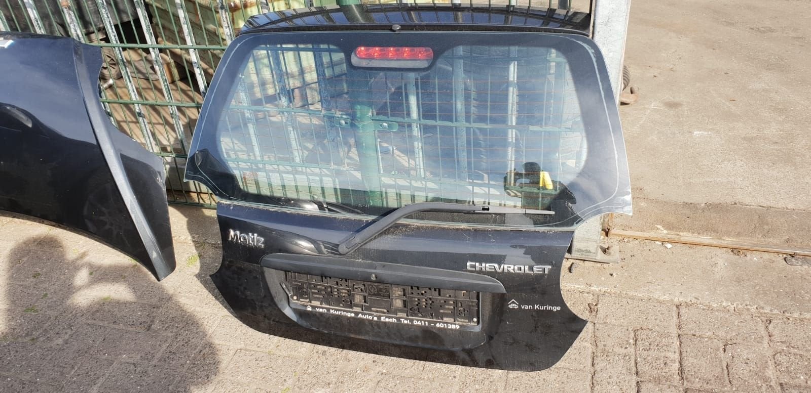 CHEVROLET MATIZ ACHTERKLEP BJ 2007, Arrière, -, Haillon arrière, Utilisé